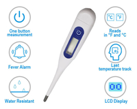 Digitales elektronisches LCD-Thermometer, sicheres Werkzeug für die Gesundheitsfürsorge für Kinder