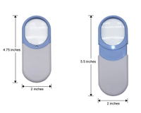 Elegante Lupe mit LED-Licht für Präzisionsarbeiten und Sammler